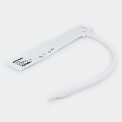 Brazalete desechable neonato, de una via vista lateral