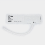 Brazalete desechable neotano, de una via vista frontal