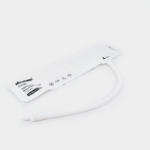 Brazalete desechable neotano, de una via vista lateral