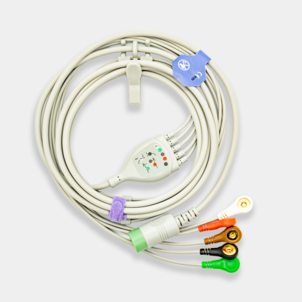 Cable De ECG 5 Leads Para Creative Pieza Completa. Cenital