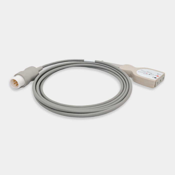 Cable De Ecg De 3 Leads para Phillips. Ref SG3123DN vista frontal