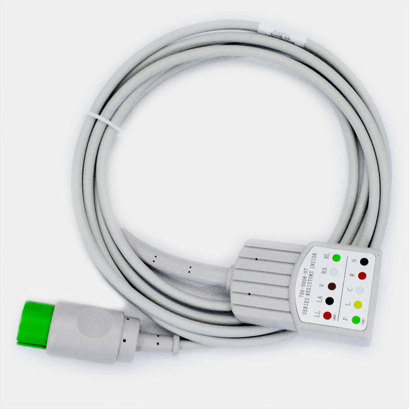 Cable De Ecg De 5 Leads Para Spacelabs, cenital