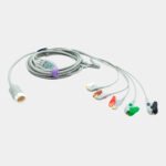 Cable De Ecg Pieza Completa. Ref SG5124P vista frontal