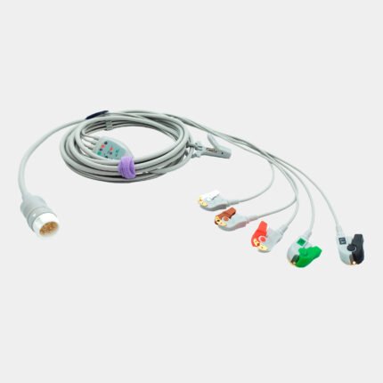 Cable De Ecg Pieza Completa. Ref SG5124P vista frontal