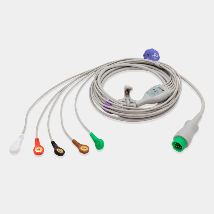 Cable De Ecg Pieza Completa. Ref SG5197S vista completa