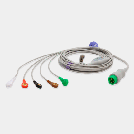 Cable De Ecg Pieza Completa. Ref SG5197S vista frontal