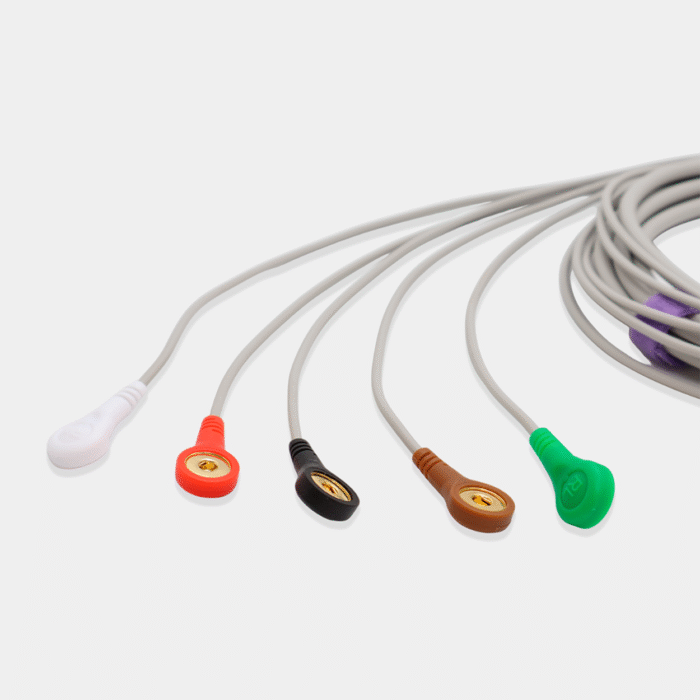 Cable De Ecg Pieza Completa. Ref SG5197S vista latiguillos