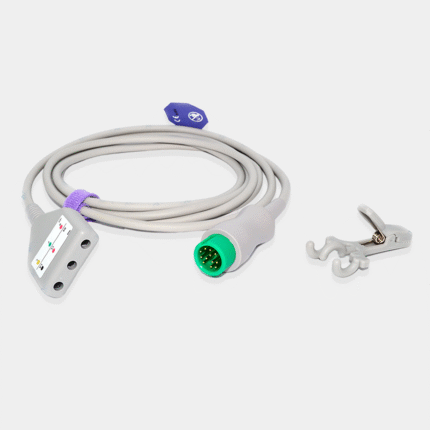 Cable De Paciente De 3 Ld. Ref SG3143DN vista frontal