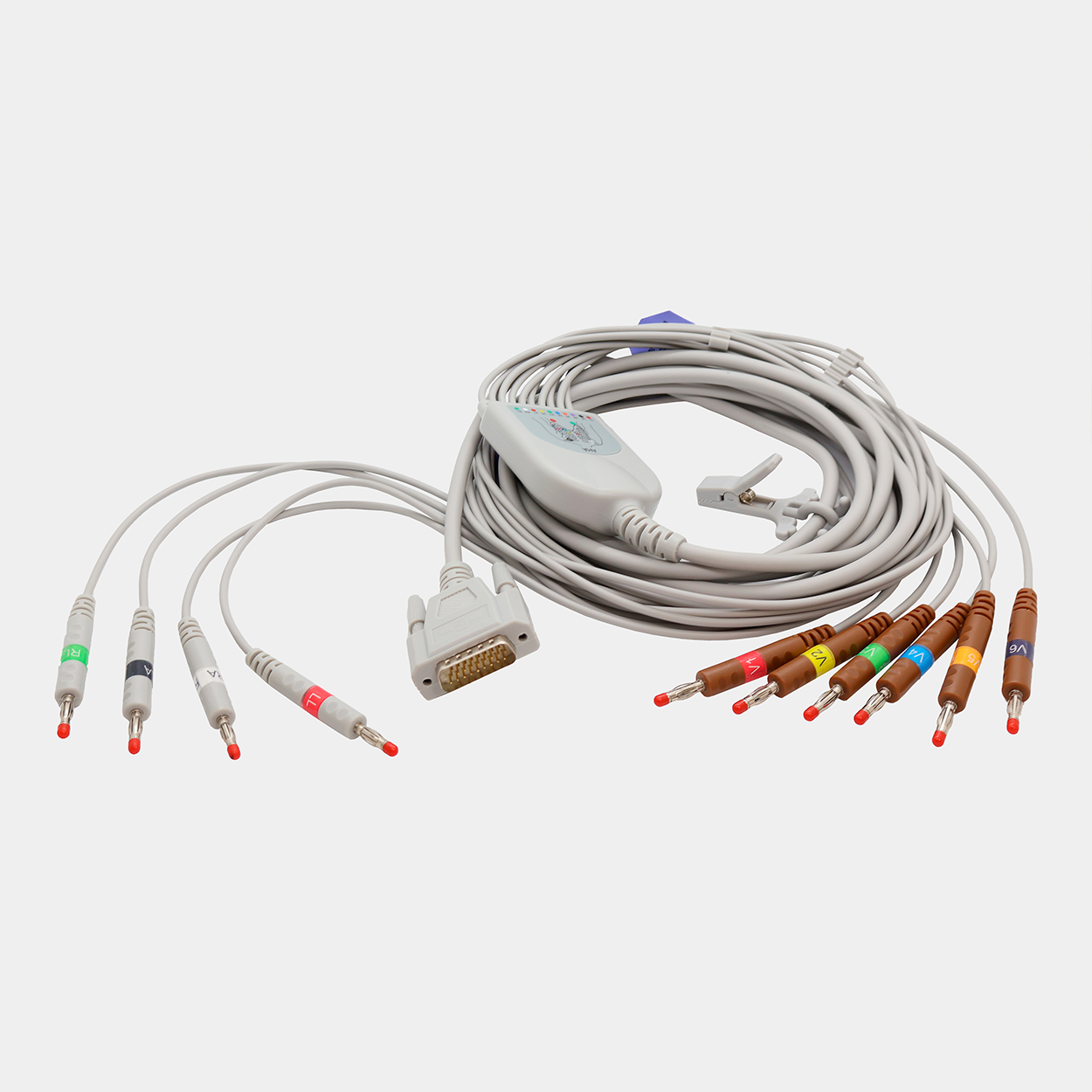 Cable De Paciente Ekg. Ref SK1117B vista completa Cable De Paciente Ekg. Ref SK1117B vista completa