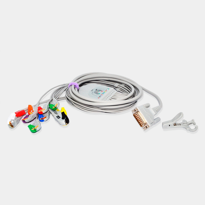 Cable De Paciente Ekg. Ref SK1122P vista frontal