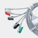 Cable de ECG pieza completa para Comen. Ref SG5155P vista latiguillos
