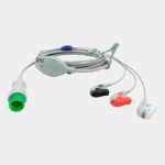 Cable de ECG pieza completa para Mediana. Ref SG3144P vista frontal
