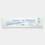 Cánula Yankauer Punta Corona Sin ventilación, Ref EC31010103 Empaque