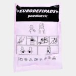 Electrodo Parche Euro Defi Pads Para CU Medical Systems Tipo Pediátrico vista frontal