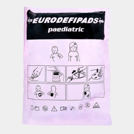 Electrodo Parche Euro Defi Pads Para Cmos Drake Tipo Pediátrico vista frontal