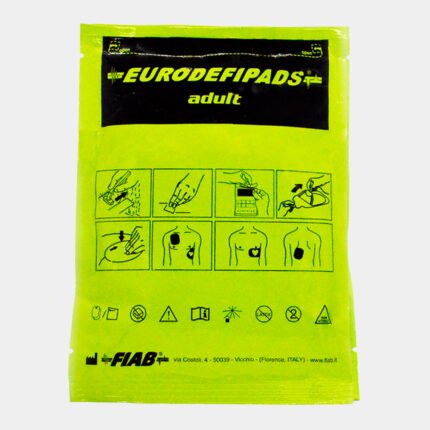 Electrodo Parche Euro Defi Pads Para GE Tipo Adulto vista frontal