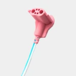 Electrodo Parche Euro Defi Pads Para Mediana Tipo Pediatrico Cable Externo vista conector