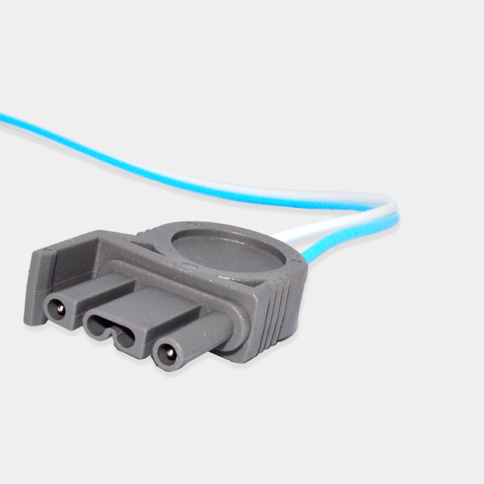 Electrodo Parche Euro Defi Pads Para Medtronic Tipo Pediátrico Cable Externo vista conector
