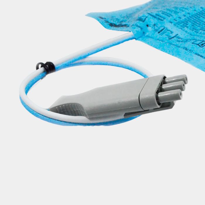 Electrodo Parche Euro Defi Pads Para Metrax Primedic Tipo Adulto Cable Externo vista cable