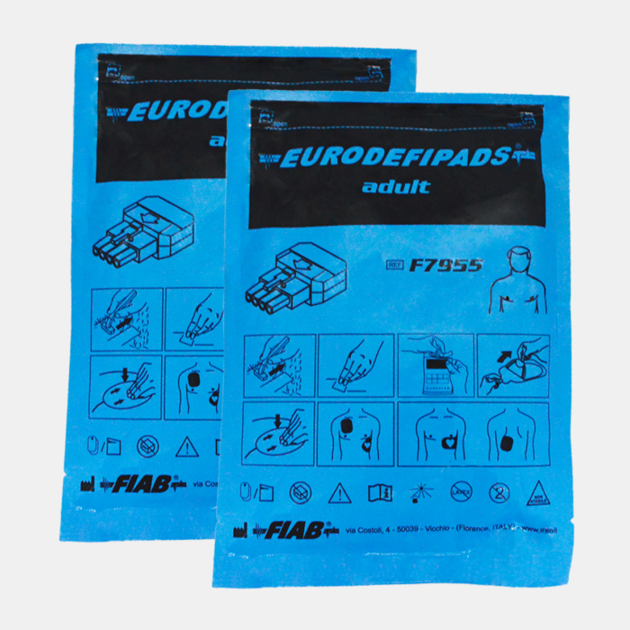 Electrodo Parche Euro Defi Pads Para Nihon Kohden Tipo Adulto paquetes