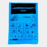 Electrodo Parche Euro Defi Pads Para Nihon Kohden Tipo Adulto vista frontal