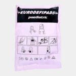Electrodo Parche Euro Defi Pads Para Nihon Kohden Tipo Pediátrico vista frontal