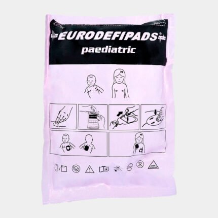 Electrodo Parche Euro Defi Pads Para Nihon Kohden Tipo Pediátrico vista frontal