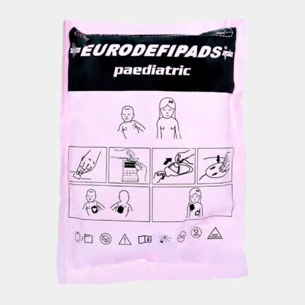 Electrodo Parche Euro Defi Pads Para Schiller Tipo Pediátrico vista frontal