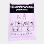Electrodo Parche Euro Defi Pads para Agilent Hewlett Packard Tipo Pediátrico vista frontal