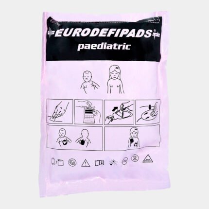 Electrodo Parche Euro Defi Pads para Agilent Hewlett Packard Tipo Pediátrico vista frontal
