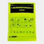 Electrodo Parche Euro Defi Pads para CU Medical Systems Tipo Adulto vista frontal