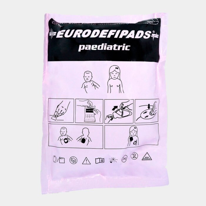 Electrodo Parche Euro Defi Pads para Philips Tipo Pediátrico vista frontal
