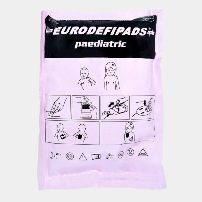 Electrodo Parche Euro Defi Pads para Physio-Control Tipo Pediátrico vista frontal