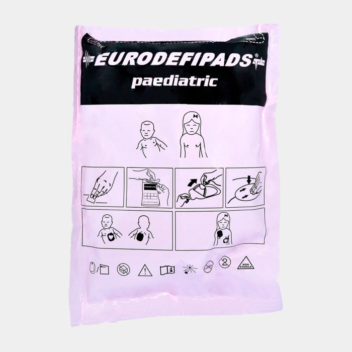 Electrodo parche Euro Defi Pads para Zoll Medical Tipo Pediátrico vista frontal