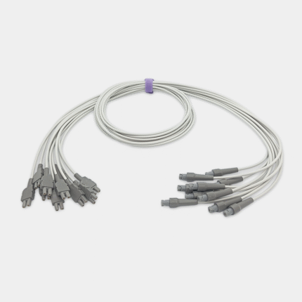 Latiguillos para GE marquette cam 14 juego X 10 vista frontal